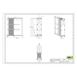 Reflex Longtherm Plattenwärmetauscher RHG-08-70, geschraubt, 70 Platten, NBR-Dichtungen... REFLEX-8027800 4036705207693 (Abb. 1)