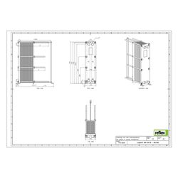 Reflex Longtherm Plattenwärmetauscher RHG-08-80, geschraubt, 80 Platten, NBR-Dichtungen... REFLEX-8027900 4036705207709 (Abb. 1)