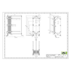 Reflex Longtherm Plattenwärmetauscher RHG-14-45, geschraubt, 45 Platten, NBR-Dichtungen... REFLEX-8111800 4036705179303 (Abb. 1)