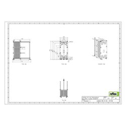 Reflex Longtherm Plattenwärmetauscher RHG-19-100, geschraubt, 100 Platten, NBR-Dichtung... REFLEX-8113100 4036705179433 (Abb. 1)