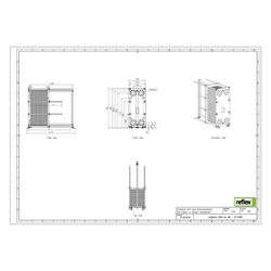 Reflex Longtherm Plattenwärmetauscher RHG-19-140, geschraubt, 140 Platten, NBR-Dichtung... REFLEX-8113500 4036705179471 (Abb. 1)