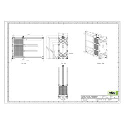 Reflex Longtherm Plattenwärmetauscher RHG-21-160, geschraubt, 160 Platten, NBR-Dichtung... REFLEX-8026300 4036705207549 (Abb. 1)