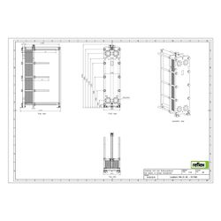 Reflex Longtherm Plattenwärmetauscher RHG-51-80, geschraubt, 80 Platten, NBR-Dichtungen... REFLEX-8117800 4036705193422 (Abb. 1)