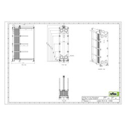 Reflex Longtherm Plattenwärmetauscher RHG-51-90, geschraubt, 90 Platten, NBR-Dichtungen... REFLEX-8118000 4036705193446 (Abb. 1)