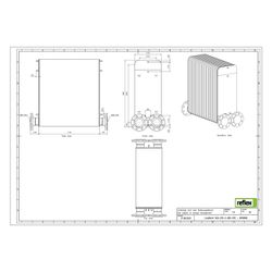 Reflex Longtherm Plattenwärmetauscher RLB-235-2-280, gelötet, 280 Platten, zweigängig, ... REFLEX-8056800 4036705220135 (Abb. 1)