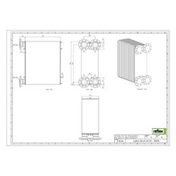 Reflex Longtherm Plattenwärmetauscher RLB-235-250, gelötet, 250 Platten, eingängig, DN ... REFLEX-8050700 4036705219542 (Abb. 1)