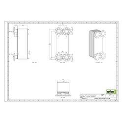 Reflex Longtherm Plattenwärmetauscher RLB-235-100, gelötet, 100 Platten, eingängig, DN ... REFLEX-8017700 4036705179075 (Abb. 1)