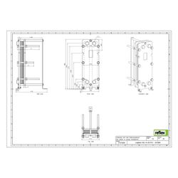 Reflex Longtherm Plattenwärmetauscher RLG-14-25, geschraubt, 25 Platten, NBR-Dichtungen... REFLEX-8123200 4036705220531 (Abb. 1)