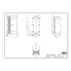 Reflex Longtherm Plattenwärmetauscher RLG-14-35, geschraubt, 35 Platten, NBR-Dichtungen... REFLEX-8123300 4036705220548 (Abb. 1)