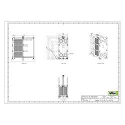 Reflex Longtherm Plattenwärmetauscher RLG-21-150, geschraubt, 150 Platten, NBR-Dichtung... REFLEX-8127500 4036705220968 (Abb. 1)