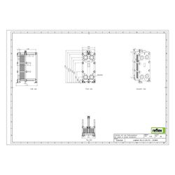 Reflex Longtherm Plattenwärmetauscher RLG-21-65, geschraubt, 65 Platten, NBR-Dichtungen... REFLEX-8129400 4036705222566 (Abb. 1)