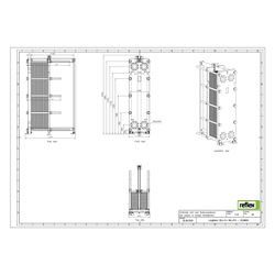 Reflex Longtherm Plattenwärmetauscher RLG-51-140, geschraubt, 140 Platten, NBR-Dichtung... REFLEX-8129800 4036705222603 (Abb. 1)