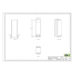 Reflex Longtherm Plattenwärmetauscher RMB-22-2-40, gelötet, 40 Platten, zweigängig, G 3... REFLEX-8032200 4036705217432 (Abb. 1)