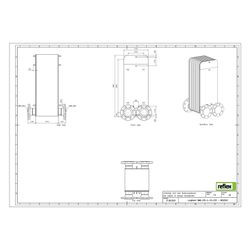 Reflex Longtherm Plattenwärmetauscher RMB-235-2-110, gelötet, 110 Platten, zweigängig, ... REFLEX-8052500 4036705219702 (Abb. 1)