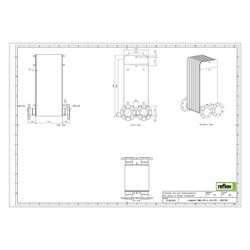 Reflex Longtherm Plattenwärmetauscher RMB-235-2-130, gelötet, 130 Platten, zweigängig, ... REFLEX-8052700 4036705219726 (Abb. 1)