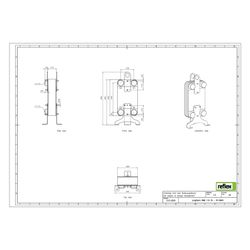 Reflex Longtherm Plattenwärmetauscher RMB-110-30, gelötet, 30 Platten, eingängig, G 2 1... REFLEX-8119600 4036705205835 (Abb. 1)