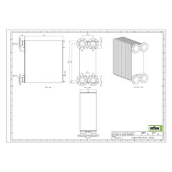 Reflex Longtherm Plattenwärmetauscher RMB-235-280, gelötet, 280 Platten, eingängig, DN ... REFLEX-8019200 4036705179228 (Abb. 1)