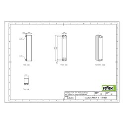 Reflex Longtherm Plattenwärmetauscher RMB-34-40, gelötet, 40 Platten, eingängig, G 3/4"... REFLEX-8013800 4036705178528 (Abb. 1)