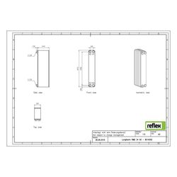 Reflex Longtherm Plattenwärmetauscher RMB-34-60, gelötet, 60 Platten, eingängig, G 3/4"... REFLEX-8014000 4036705178542 (Abb. 1)