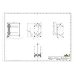 Reflex Longtherm Plattenwärmetauscher RMG-07-20, geschraubt, 20 Platten, NBR-Dichtungen... REFLEX-8121700 4036705220388 (Abb. 1)