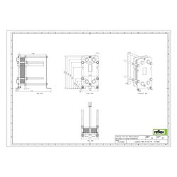 Reflex Longtherm Plattenwärmetauscher RMG-07-30, geschraubt, 30 Platten, NBR-Dichtungen... REFLEX-8121800 4036705220395 (Abb. 1)
