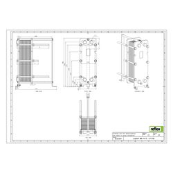 Reflex Longtherm Plattenwärmetauscher RMG-14-75, geschraubt, 75 Platten, NBR-Dichtungen... REFLEX-8111500 4036705179273 (Abb. 1)