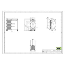 Reflex Longtherm Plattenwärmetauscher RMG-21-120, geschraubt, 120 Platten, NBR-Dichtung... REFLEX-8120200 4036705205880 (Abb. 1)