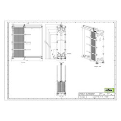 Reflex Longtherm Plattenwärmetauscher RMG-51-170, geschraubt, 170 Platten, NBR-Dichtung... REFLEX-8128200 4036705221033 (Abb. 1)