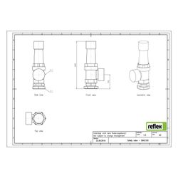Reflex SV 1 Sicherheitsventil für Wärmeleistungen über 10,5MW, für Variomat Giga... REFLEX-6942100 4036705056727 (Abb. 1)
