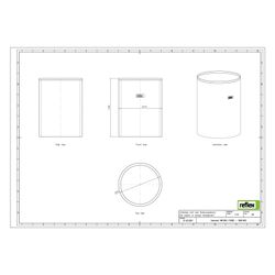 Reflex Wärmedämmung VW 1000/1000, 50mm Weichschaum, für Variomat Grundgefäß... REFLEX-5991400 4036705022401 (Abb. 1)