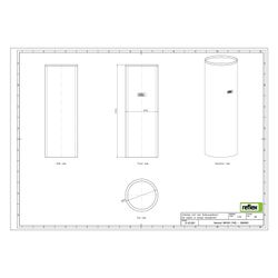 Reflex Wärmedämmung VW 1000/740, 50mm Weichschaum, für Variomat Grundgefäß... REFLEX-5990400 4036705032349 (Abb. 1)