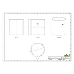 Reflex Wärmedämmung VW 1500, 50mm Weichschaum, für Variomat Grundgefäß... REFLEX-5991000 4036705022425 (Abb. 1)