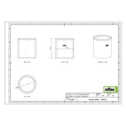 Reflex Wärmedämmung VW 200, 50mm Weichschaum, für Variomat Grundgefäß... REFLEX-5990100 4036705022296 (Abb. 1)