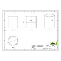 Reflex Wärmedämmung VW 400, 50mm Weichschaum, für Variomat Grundgefäß... REFLEX-5991300 4036705032530 (Abb. 1)