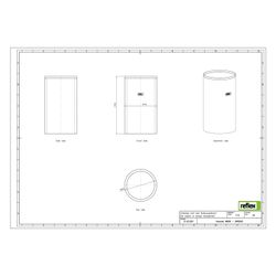 Reflex Wärmedämmung VW 600, 50mm Weichschaum, für Variomat Grundgefäß... REFLEX-5990500 4036705032547 (Abb. 1)