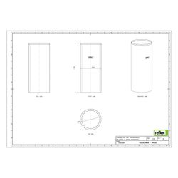 Reflex Wärmedämmung VW 800, 50mm Weichschaum, für Variomat Grundgefäß... REFLEX-5990300 4036705032332 (Abb. 1)
