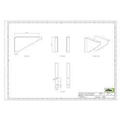 Reflex Reflexomat Wandkonsole für Steuereinheit RS 90/1, RC/RSC, inkl. Schläuche... REFLEX-7881900 4036705043536 (Abb. 1)