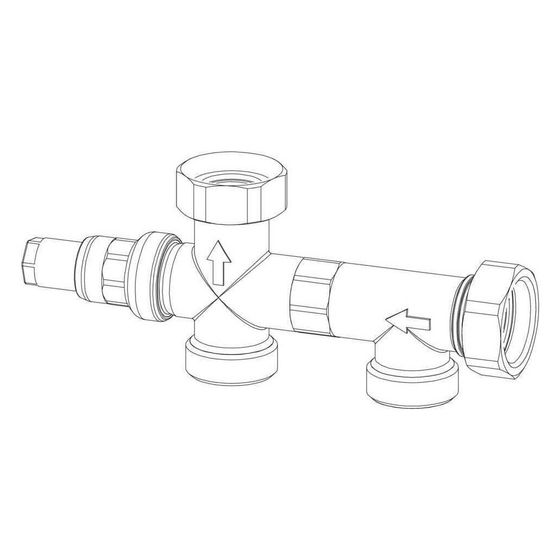 Rehau Anschlussgruppe für Regelset flex, 13437091001