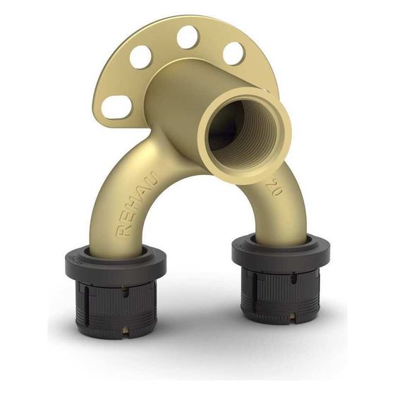 Rehau Doppelwandwinkel Fastloc EXplus 16 - Rp 1/2