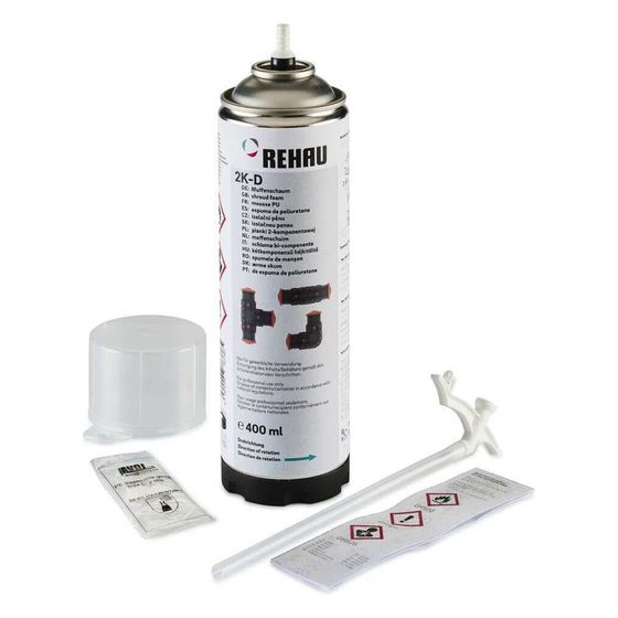 Rehau Muffenschaum 2K-D , 400ml Kombi-Dose