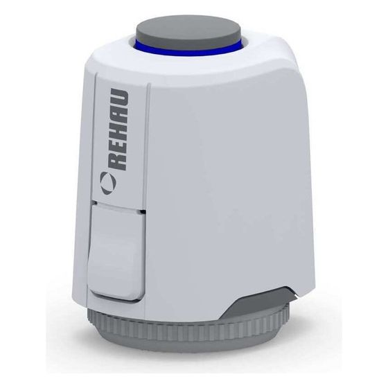 Rehau Stellantrieb UNI 24V, thermischer Zweipunkt-Antrieb für Regulierventile oder Thermostatventile