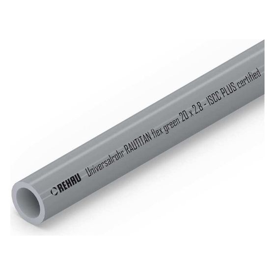 Rehau Universalrohr Rautitan flex 16x2,2mm, Bund 100m, aus nachhaltigem und bio-zirkulärem Polyethylen