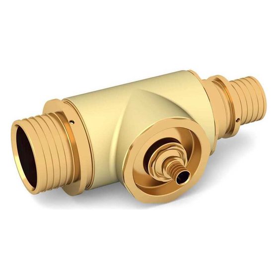 Rehau Modulares T-Stück SDR 11 LX, 75x75x63mm, Messing