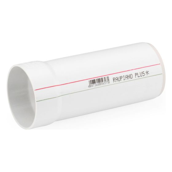 Rehau Raupiano Plus Anschlussstück DN 75/80 an Lüftungsleitung di 80