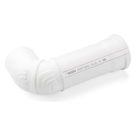 Rehau Raupiano Plus Umlenkungsbogen Umlenkung DN 110, 87 Grad, wandverstärkt