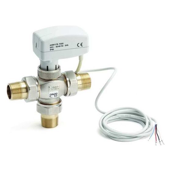 Rehau Dreiwegeventil MV 25, 24V, zur Vorlauftemperaturregelung in Heizen- und Kühlen-Systemen