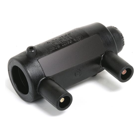 Rehau Smartfuse Verschlussmuffe 125mm, PE 100, PN 16, Schwarz