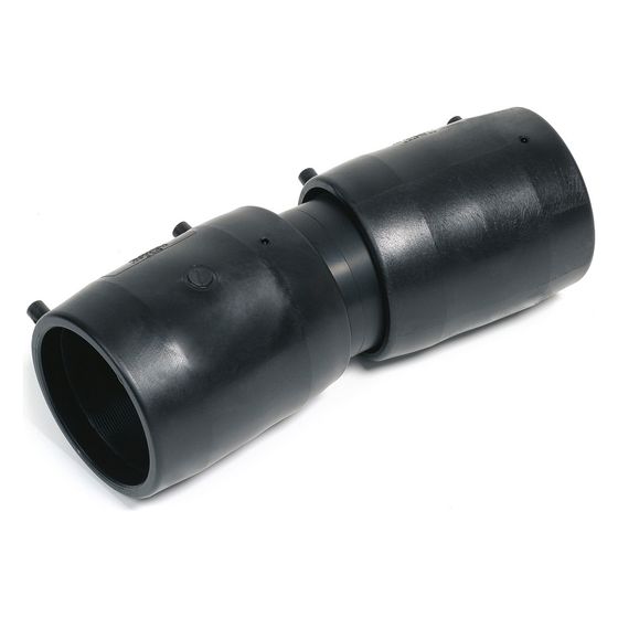 Rehau Smartfuse Flexwinkel 90mm, PE 100, PN 16, 0-24 Grad, Schwarz