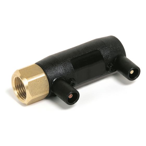 Rehau Smartfuse Übergangsmuffe mit Innengewinde Messing, 63mm x Rp 2
