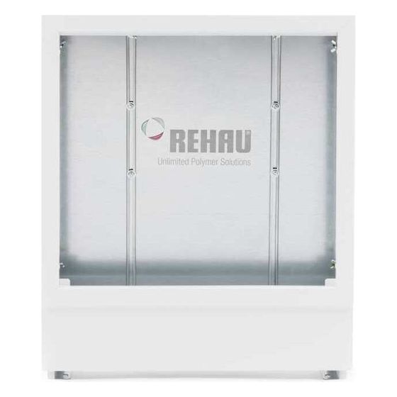 Rehau Verteilerschrank 110/750, Unterputz, Weiß